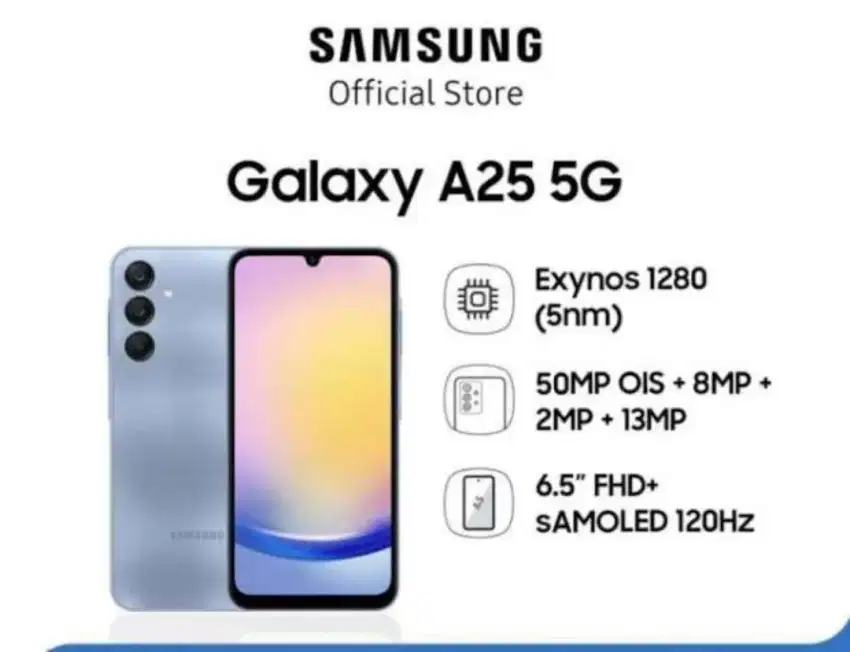 SAMSUNG A25 5G 8/128GB