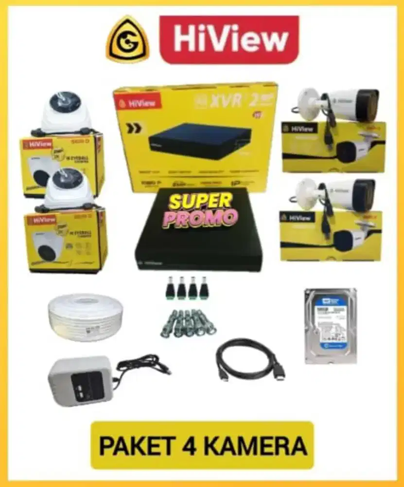 PROMO PASANG CCTV HARGA PAKET MURAH