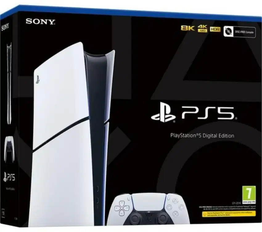 PROMO!!! SONY PLAYSTATION 5 SLIM DIGITAL NEW GARANSI RESMI