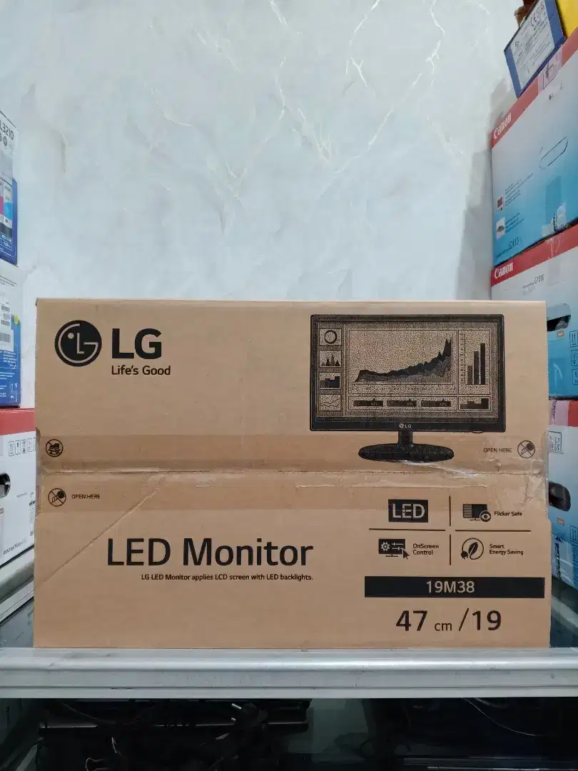 Led Monitor LG 19M38L HDMI 18.5 60Hz Hdmi VGA-19 inci HDMI