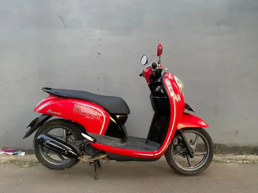 Honda Scoopy fi th 2015 surat lengkap pajak hidup plat Tangsel