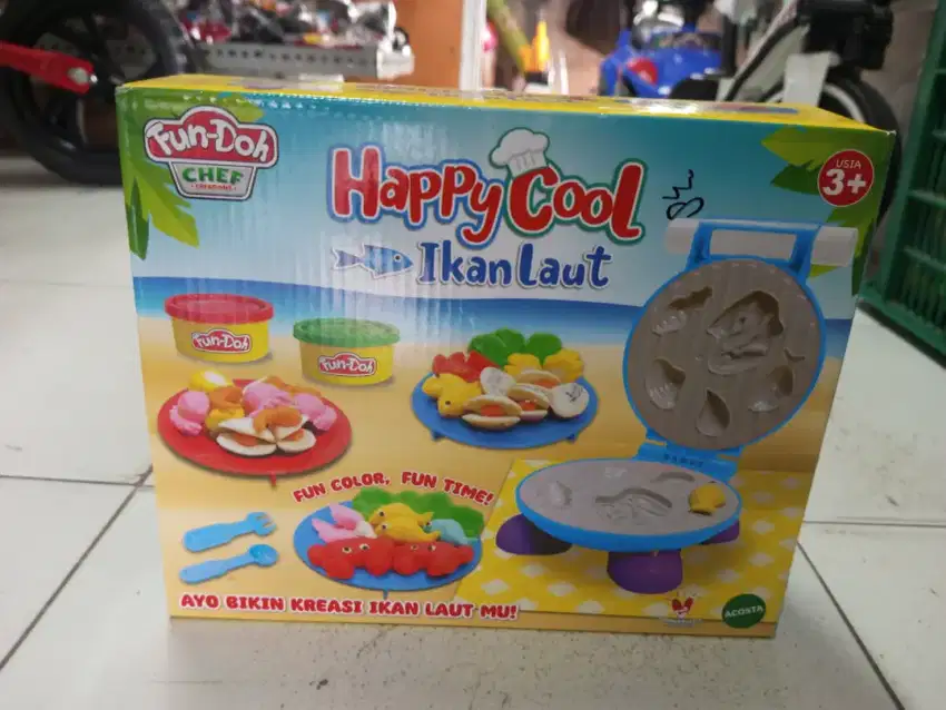 Mainan Anak Fundoh Happy Cool Ikan Laut