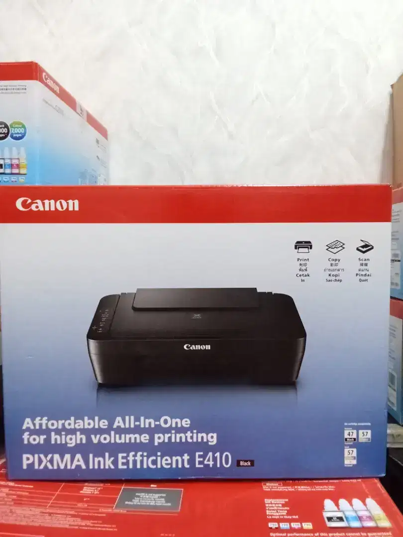 Printer canon pixma multifungsi E410 Print

Scan Copy