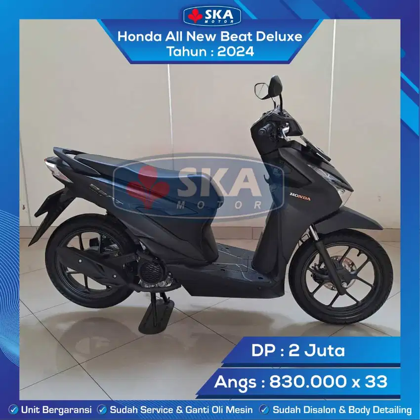 Honda All New Beat Deluxe Keyless Tahun 2024