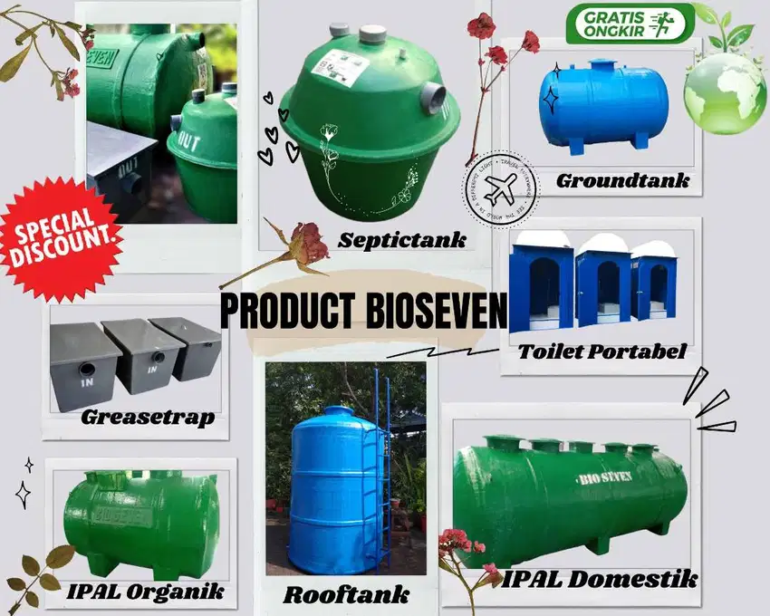 Murah, Praktis, Pengolah Tinja Anti Mampet, Septictank Biofilter