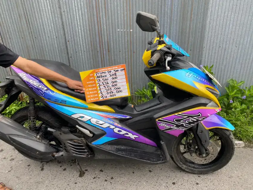 Aerox DP 500 ribu angsuran murah pada yang lain