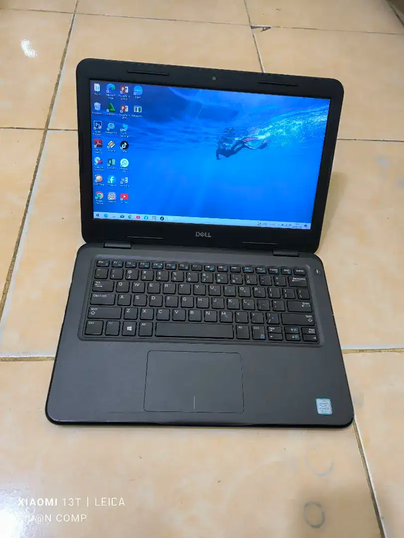 DIJUAL LAPTOP DELL SLIM,KENCANG CORE I5 GEN 8,RAM 8 GB,SSD 256 GB