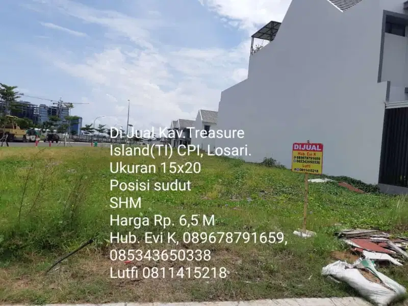 Dijual Kavling di Treasure Island, CPI Tanjung Bunga Makassar