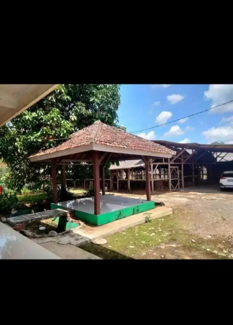 Dijual tanah rumah, gudang, kontrakan 7 pintu