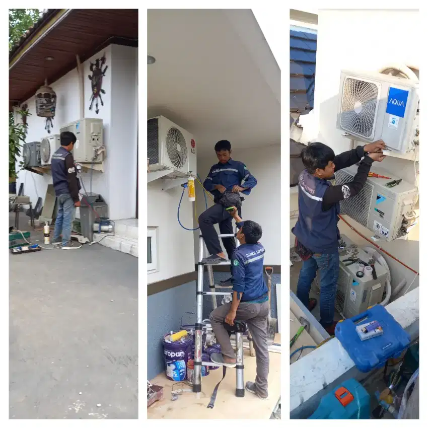 Cuci AC cleaning maintenance AC