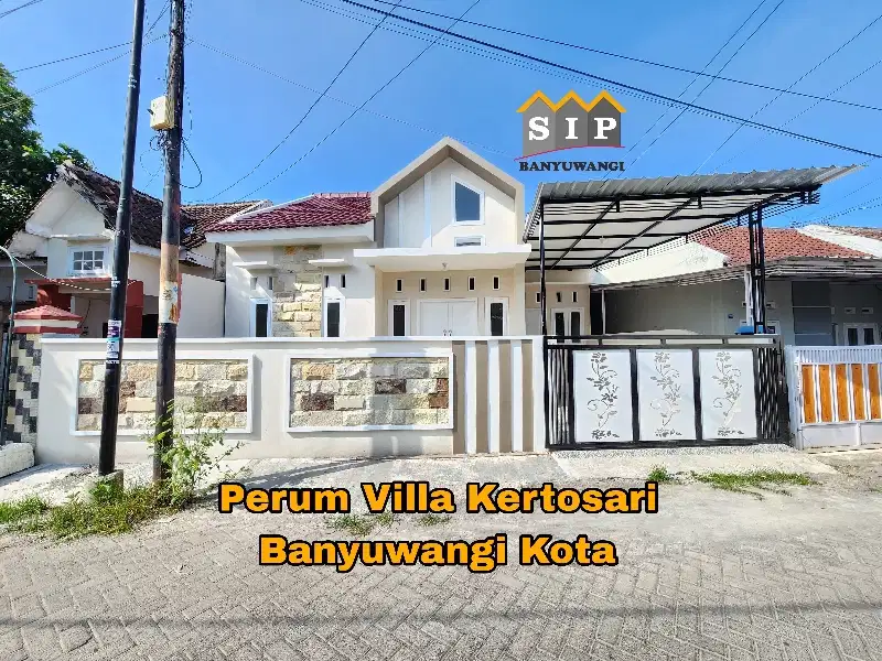 Di Jual Rumah Baru Scandinavian Di perum villa Kertosari Banyuwangi