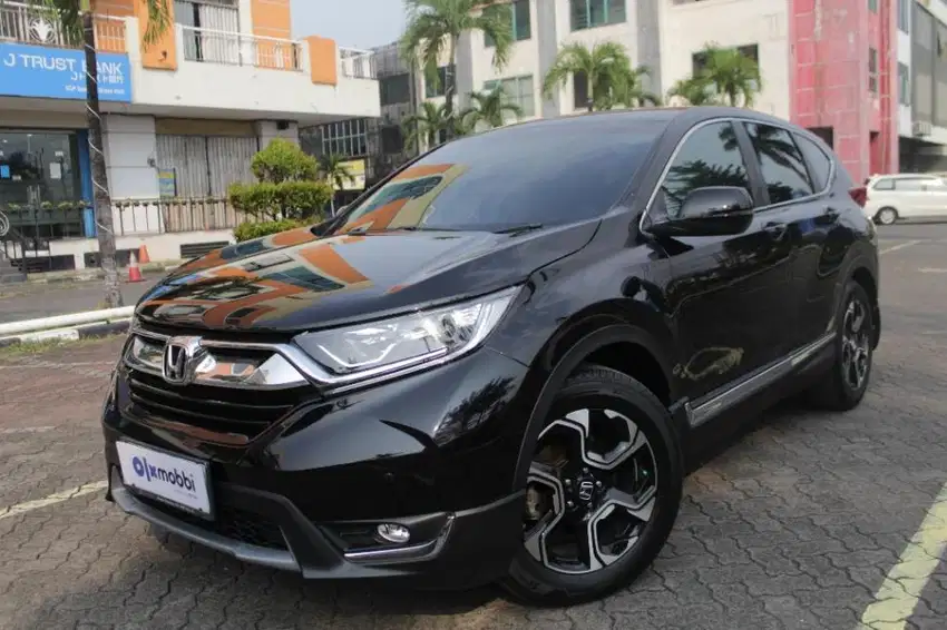 Pajak Panjang - Honda CRV 1.5 Turbo Bensin-AT 2020 Hitam (SMF)