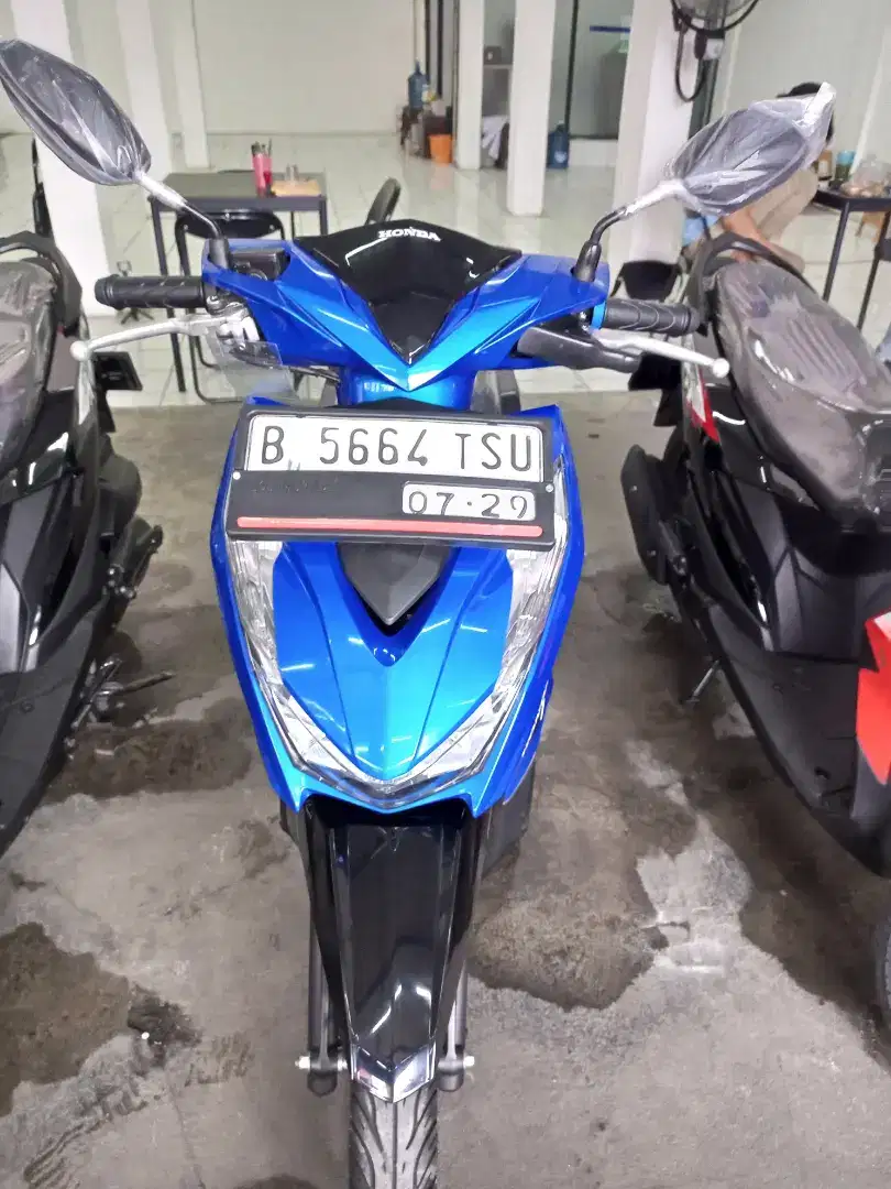 Motor Seken Bergaransi Mesin!!! Honda Beat CBS 2024 siap pakai