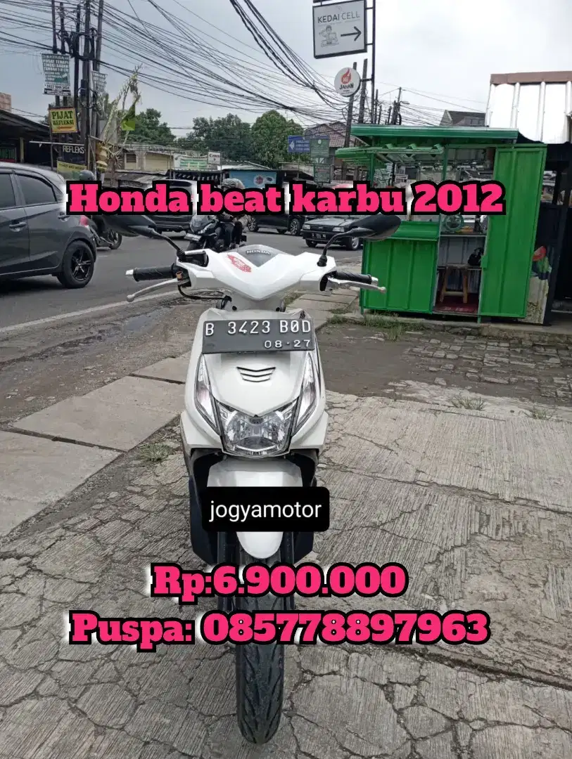 Honda beat karbu 2012 cash