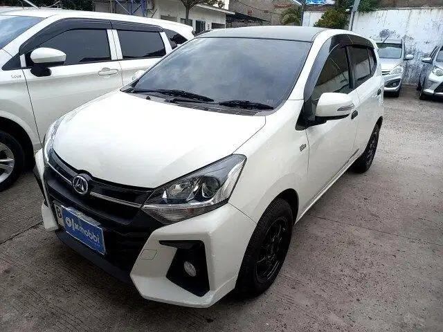 TDP 12JT Daihatsu Ayla 1.2 X Bensin-AT 2022 Putih