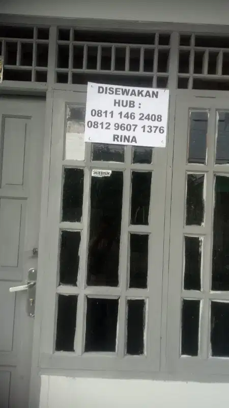 sewa rumah Kontrakan bersih 23 M