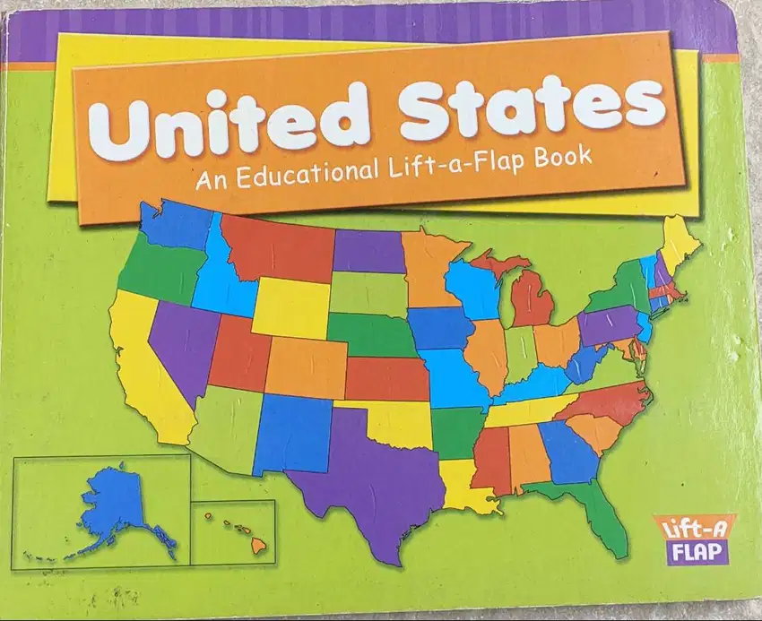 United States an Educational Lift-a-Flap Book (Hard Cover)