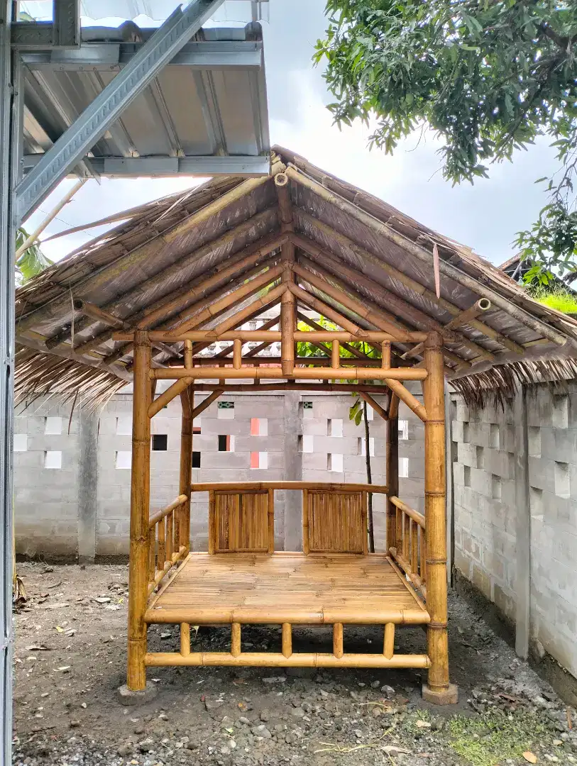 gazebo bambu jogja