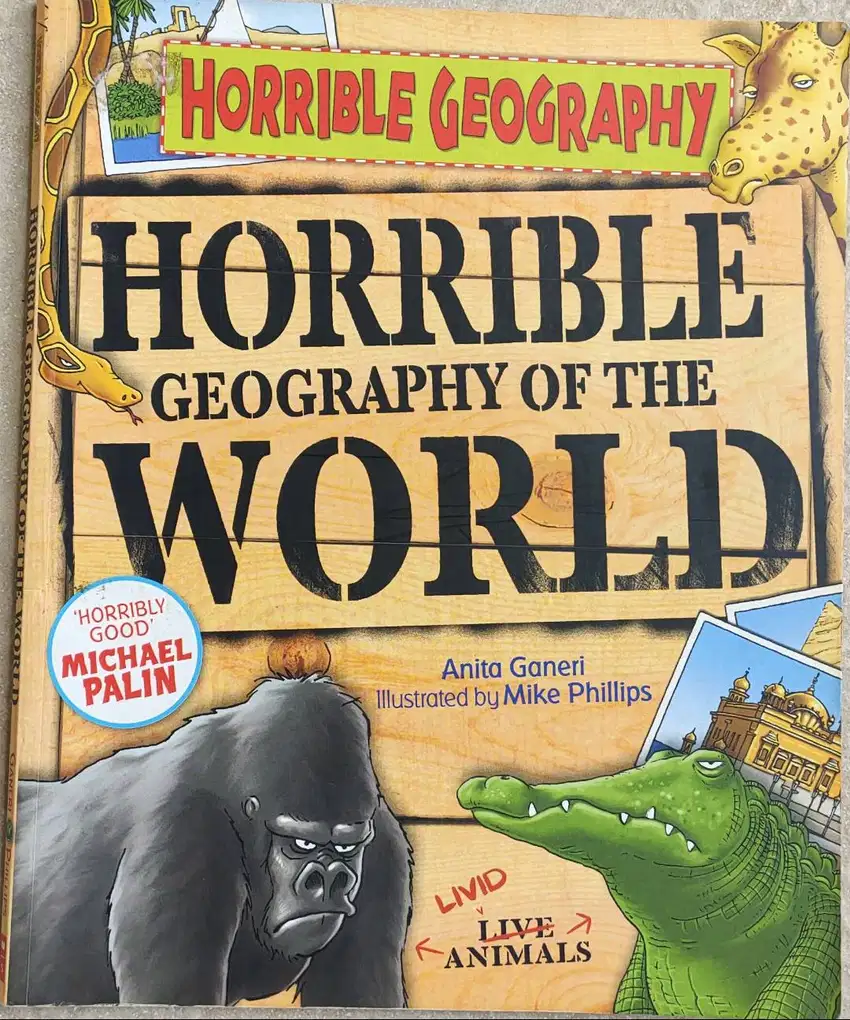 HORRIBLE GEOGRAPHY OF THE WORLD (Hard Cover) - Anita Ganeri