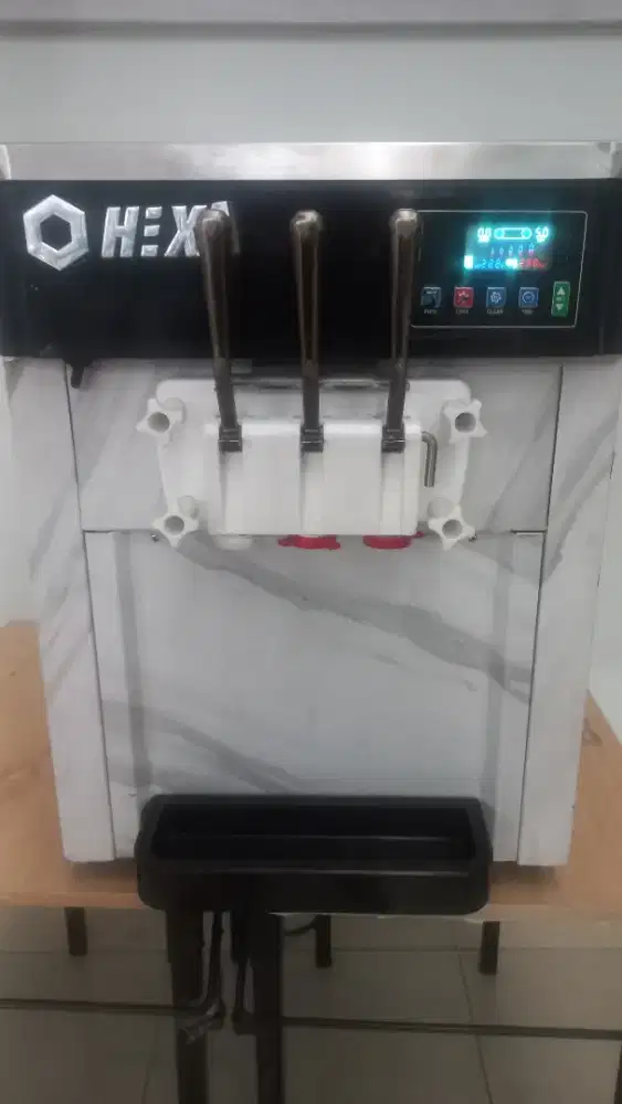 dijual mesin ice cream 3 tuas es krim