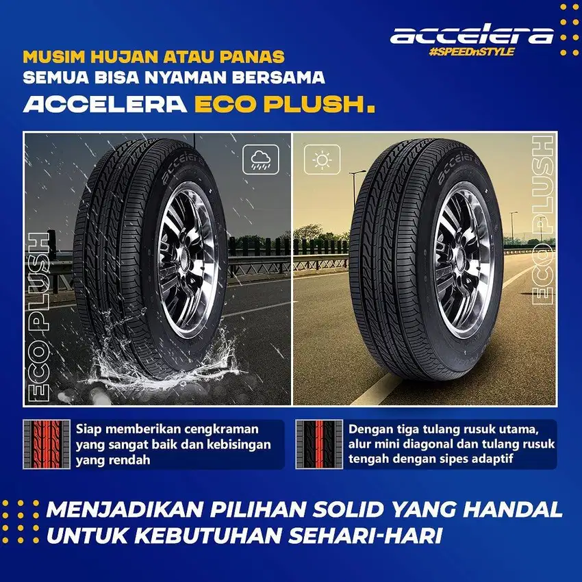 Ban Baru Accelera 205/65 R15 Innova Panther APV