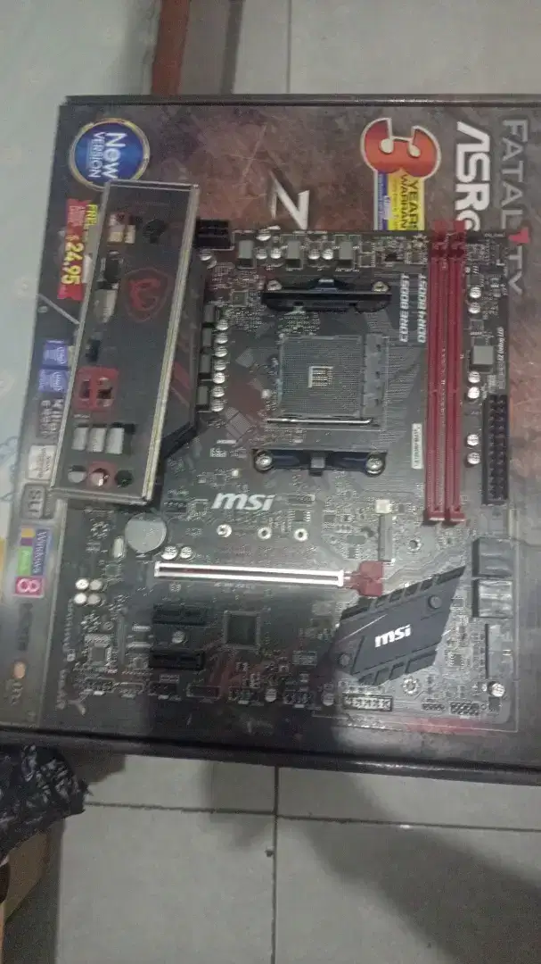 MSI B450M Gaming Plus mobo AM4 B450