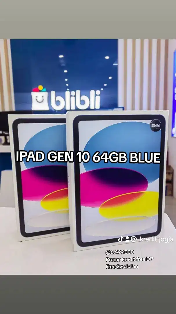 IPAD GEN 10 64GB WIFI || Promo Cicilan Bunga 1%