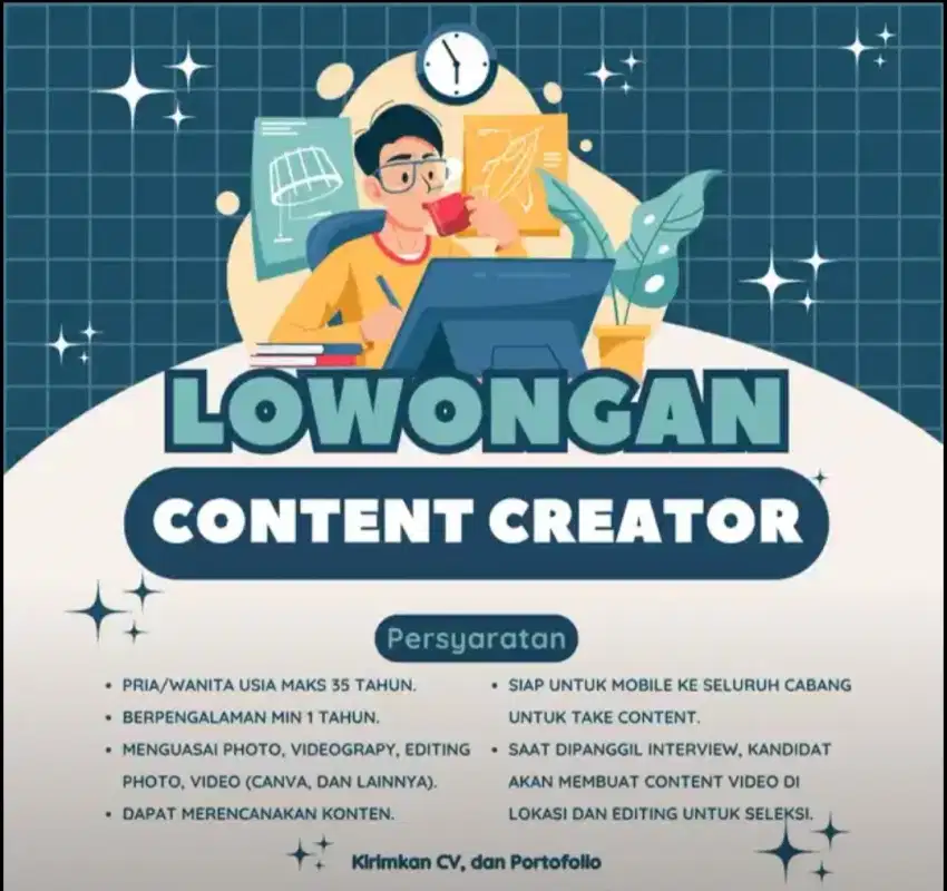 Lowongan Content Creator untuk Brand