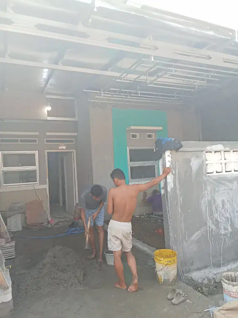 Menerima renovasi rumah bongkar pasang atap rangka atap baja ringan