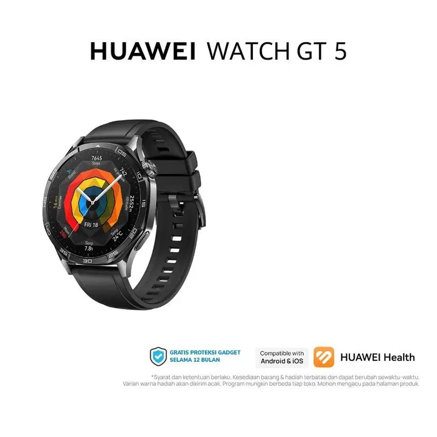 HUAWEI WATCH GT 5 Smartwatch | Fashion Edge | Advanced Sports & Health