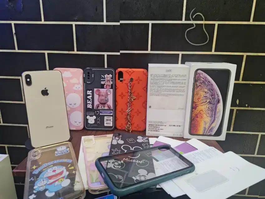 iPhone XS Max 64Gb Mulus Normal Fullset Original Bisa Tuker Tambah