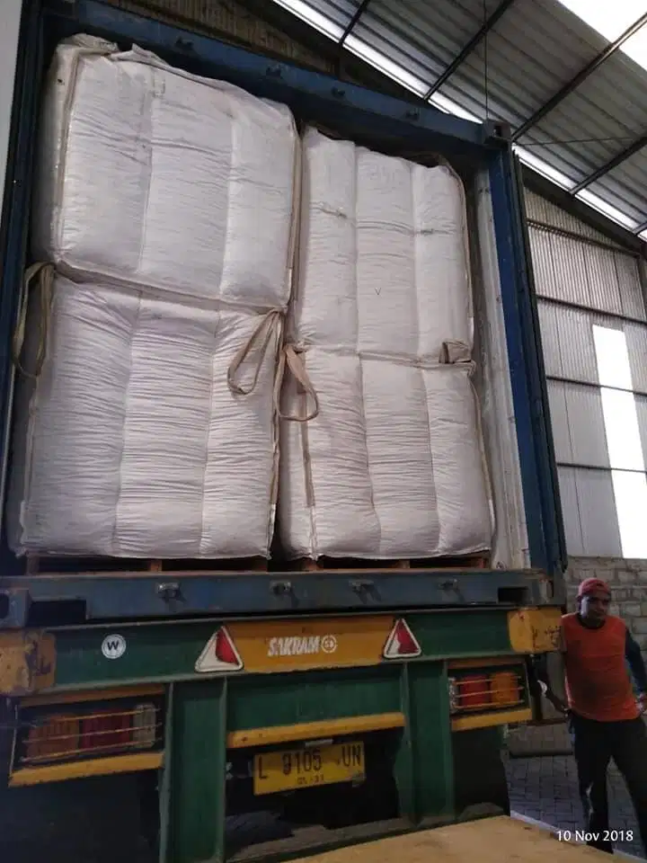 JUMBO BAG BEKAS WADAH WOOD PELLET