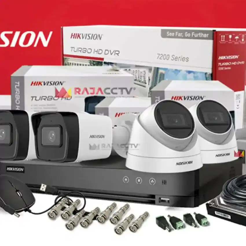 PAKET KOMPLIT PASANG CAMERA CCTV 2MP DI SUBANG HARGA TERJANGKAU