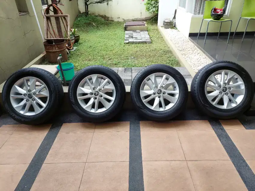 MURAH POL OBRAL 4VELG Ori INNOVA REBORN +BAN BS TURANZA 205/65R16 Th21