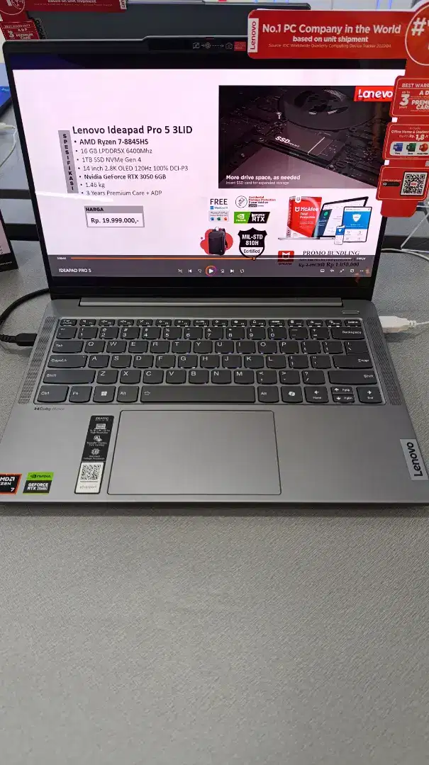 Laptop Lenovo Ideapad Pro 5