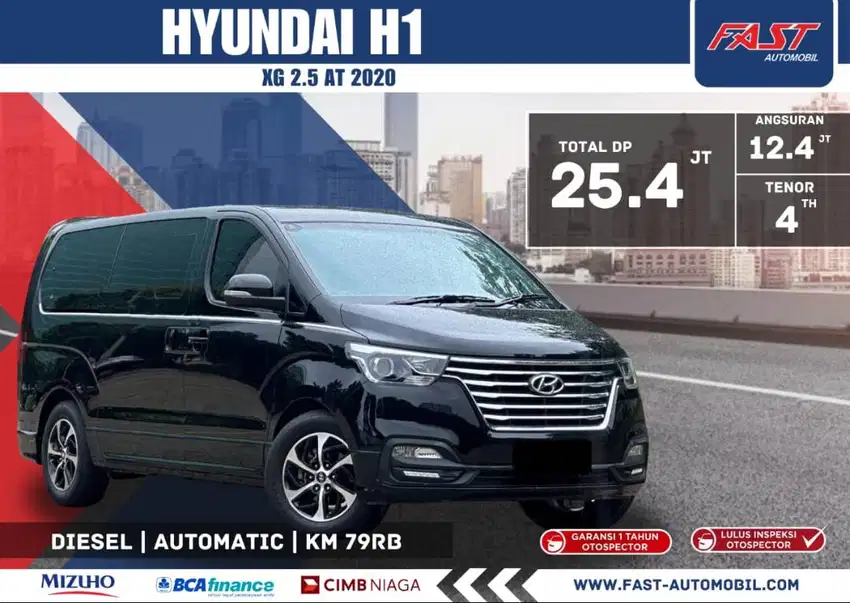 DP 25JT HYUNDAI H1 XG 2020 FACELIFT 2.5 AT DIESEL KM.79RB PJK PJG#F2ST