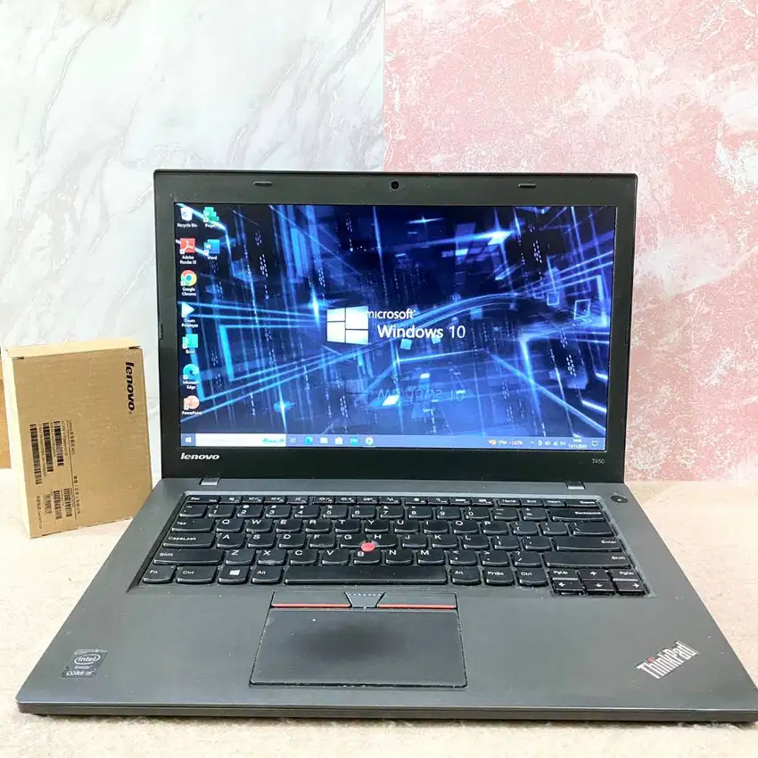 Laptop second Lenovo T450 Core i5-5300U Ram 16Gb Ssd 256Gb