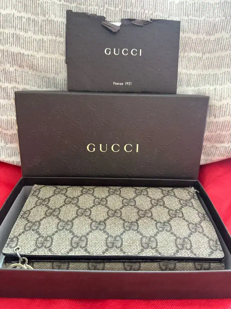 dompet gucci original preloved