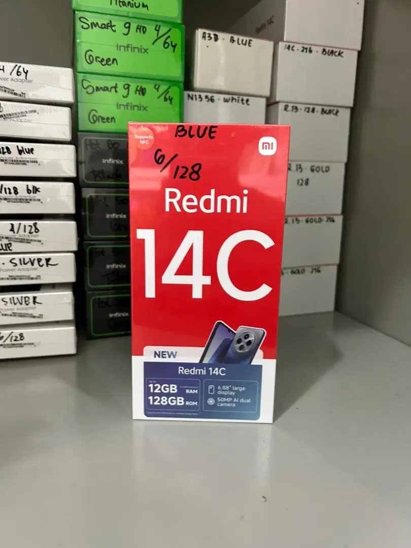 redmi 14c 6/128 garansi resmi