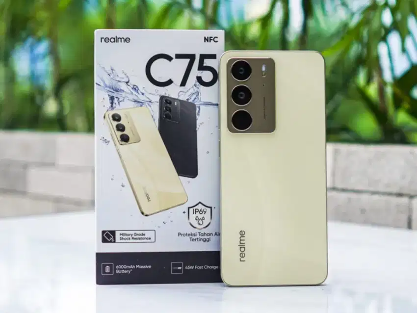 Promo Realme C75 Ram 24GB Hanya 2jutaan Tahan air (BARU BUKAN SECOND)