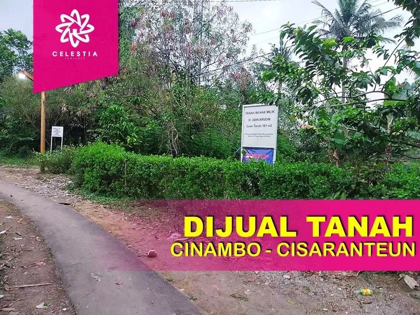 TANAH DALAM KOMPLEK DI CINAMBO, CISARANTEUN, BANDUNG TIMUR, ARCAMANIK