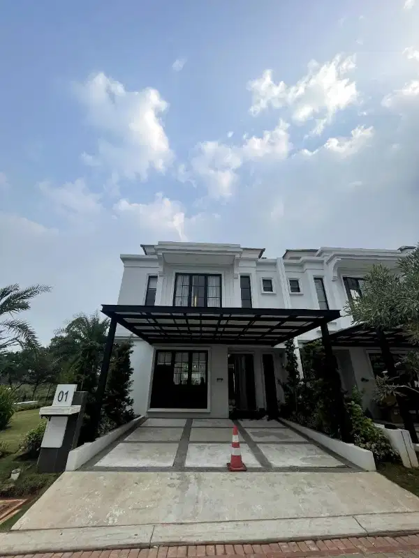 Rumah desain modern classic avant grande di cimanggis golf estate