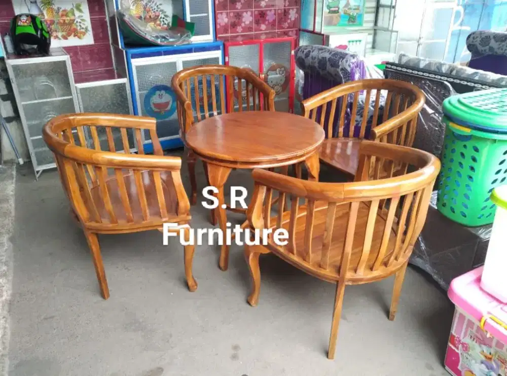 KURSI KAYU JATI BETAWI