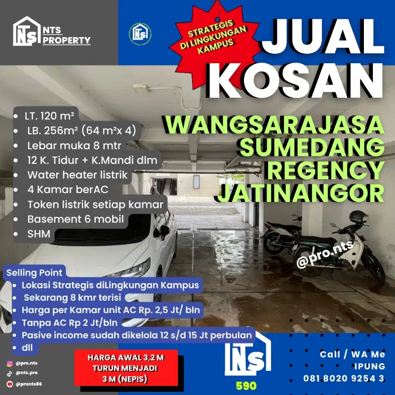 JUAL KOSAN  EKSKLUSIF JATINANGOR