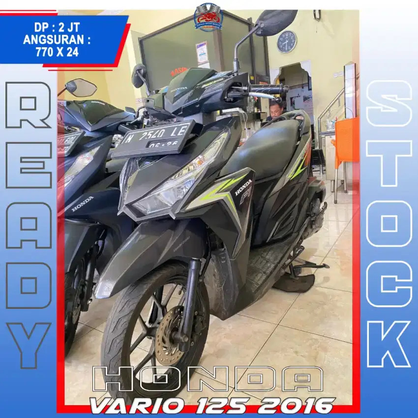 HONDA VARIO 125 2016 MURAH MASZEHH HIKMAH MOTOR KEPUH MALANG