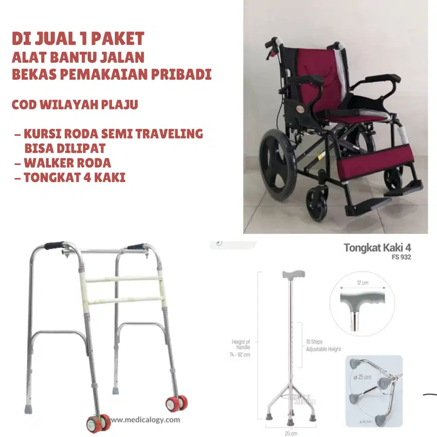 jual kursi roda dan alat bantu jalan