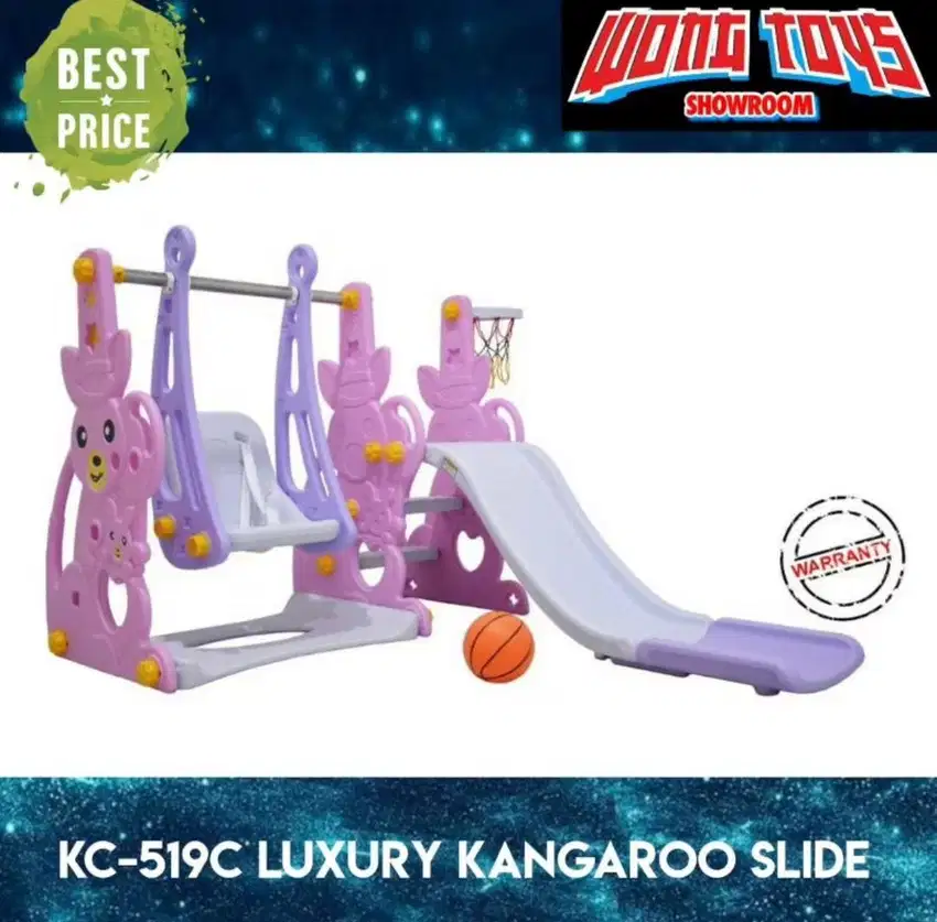 Mainan Anak Perosotan Ayunan (SLIDE+SWING)