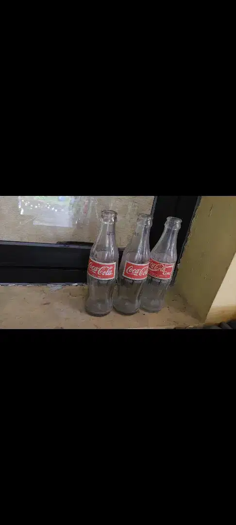 Botol Kaca Coca Cola Jadul Klasik