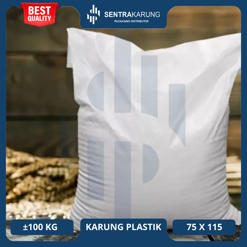 Karung Plastik Kuat COD – Ukuran 50kg & 100kg Siap Pakai!