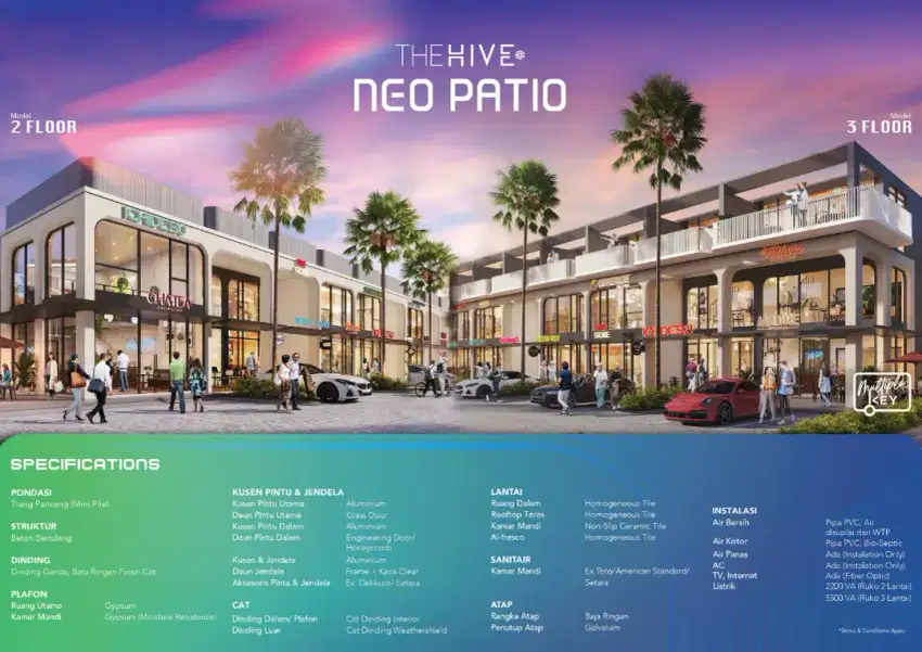 THE HIVE NEO PATIO LIPPO CIKARANG